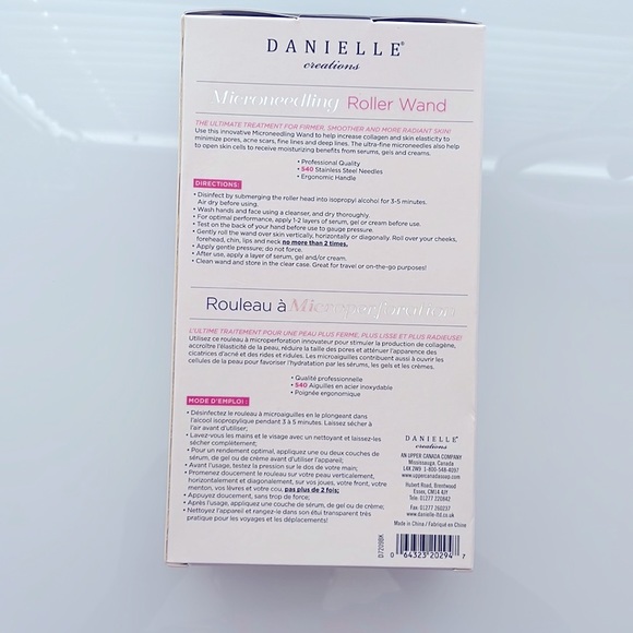 Danielle Creations Microneedling Roller Wand - Black - Picture 5 of 5